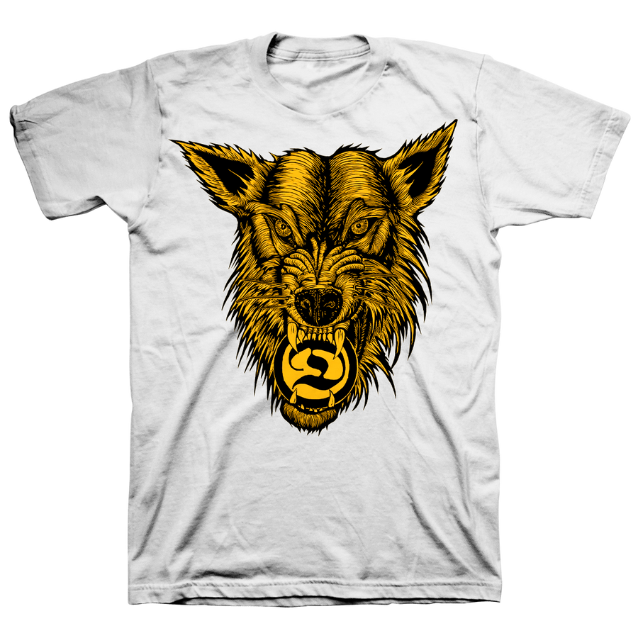 Deathwish "McNett Wolf" White T-Shirt
