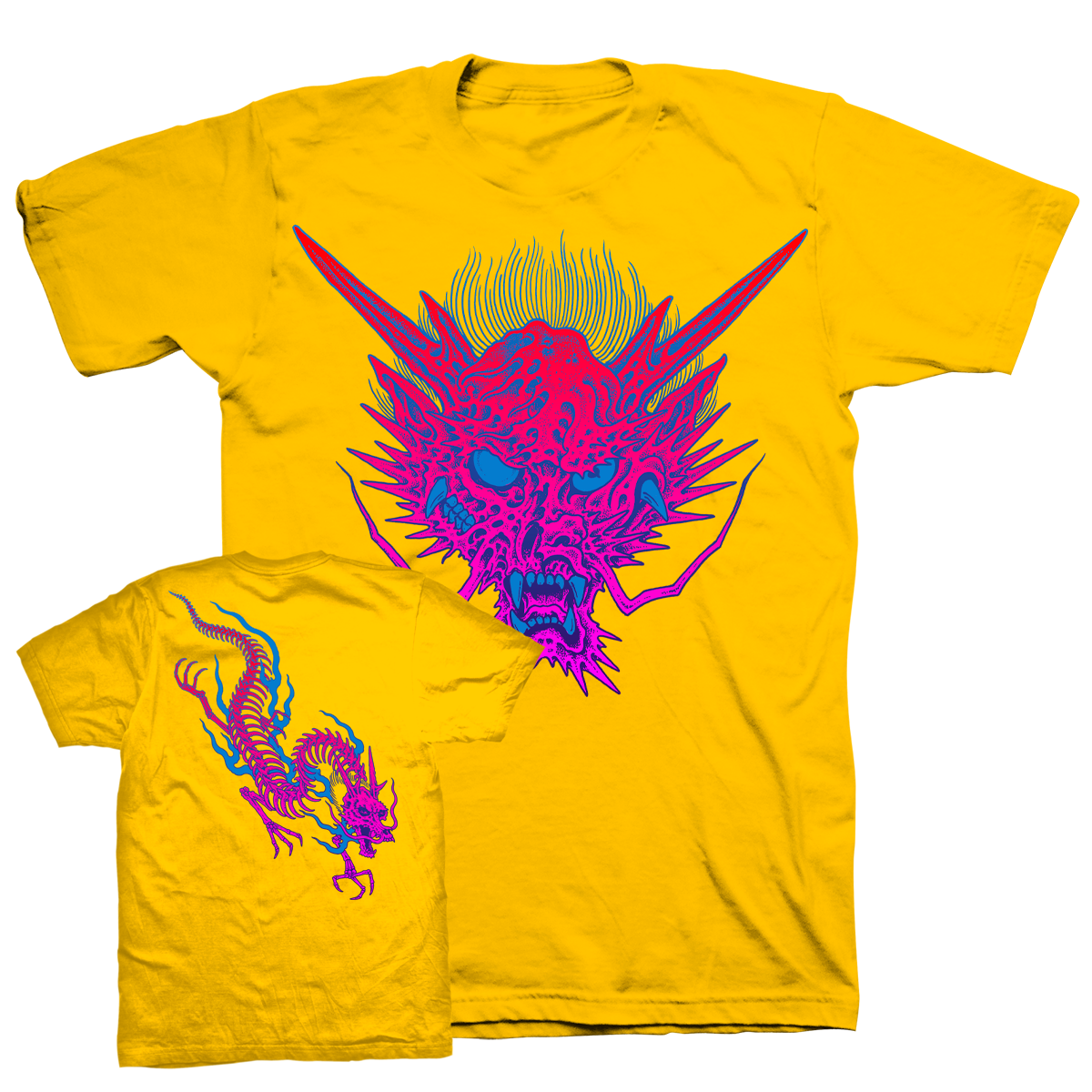 Marc Nava "Dragons" Yellow T-Shirt