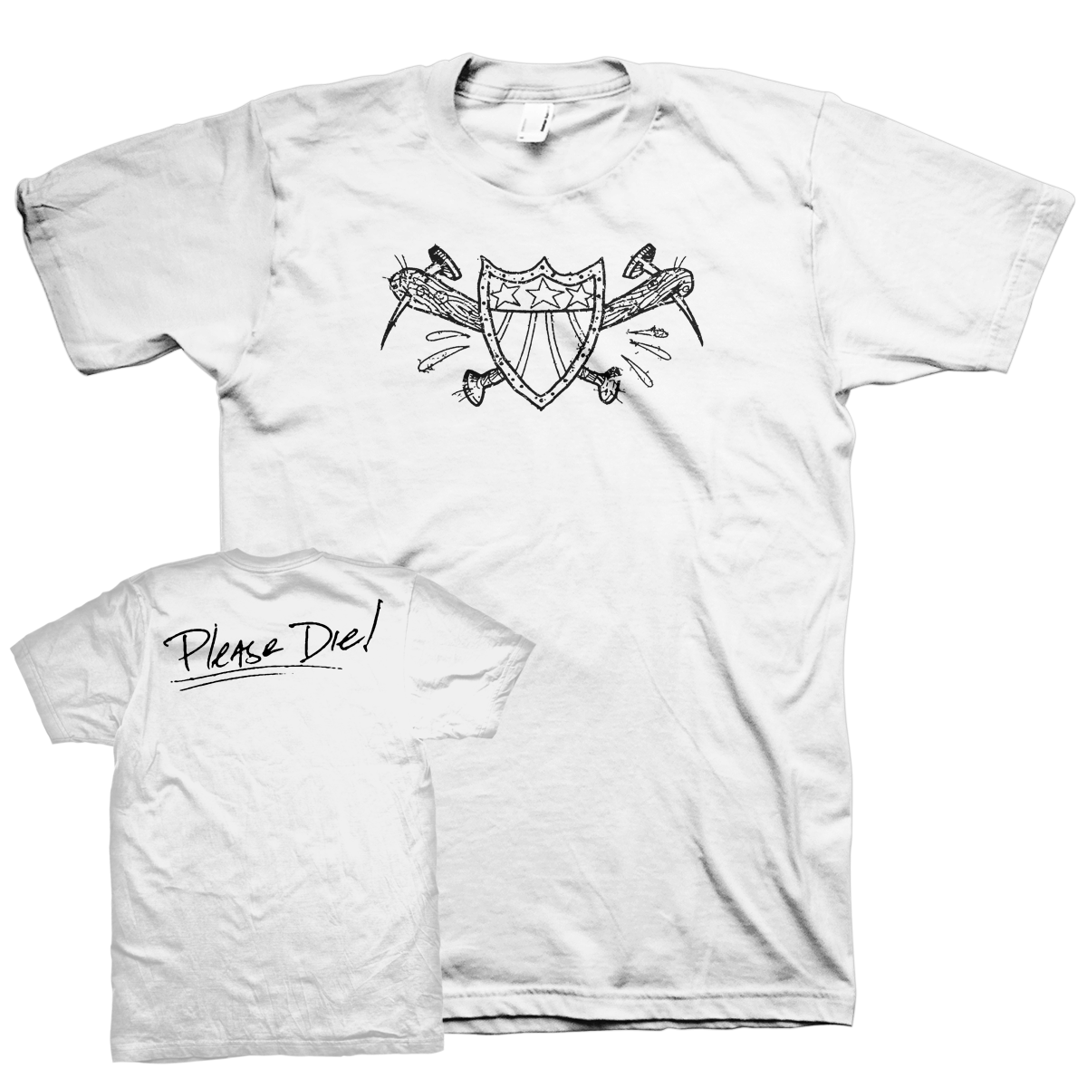 American Nightmare "Please Die" White T-Shirt