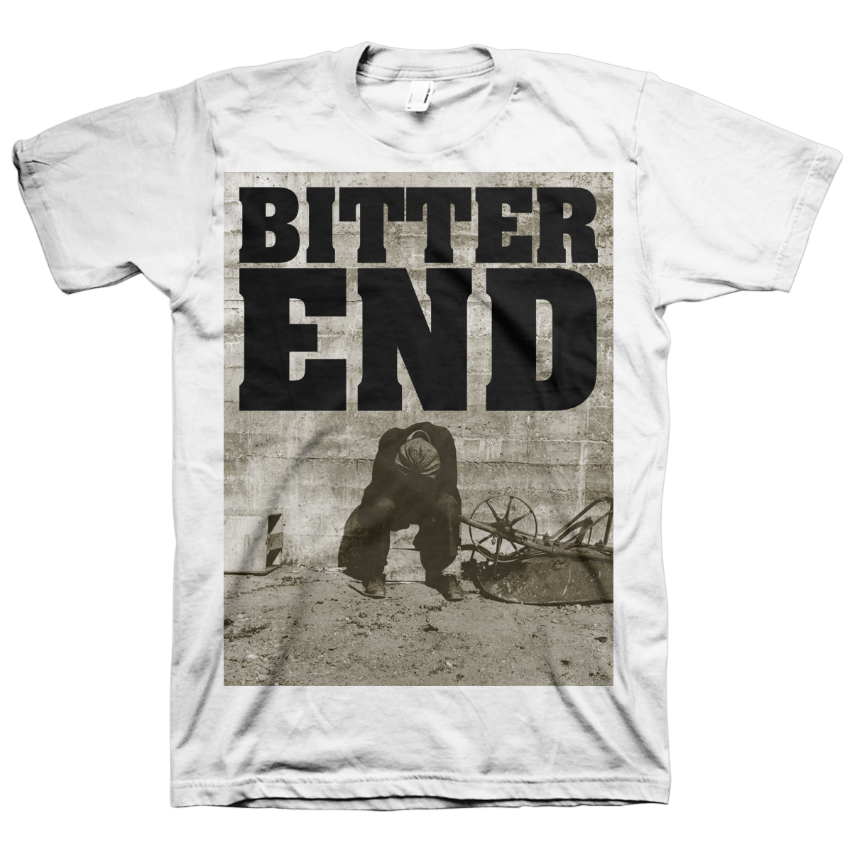 Bitter End "Illusions Of Dominance" White T-Shirt