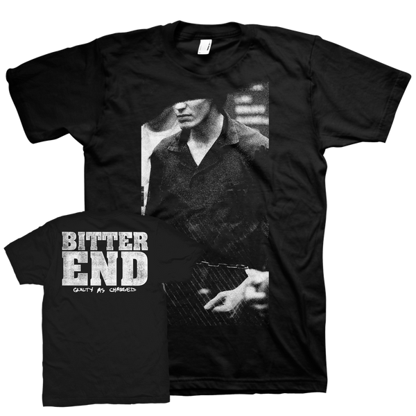 Bitter End "Guilty As Charged" Black TShirt Deathwish Inc