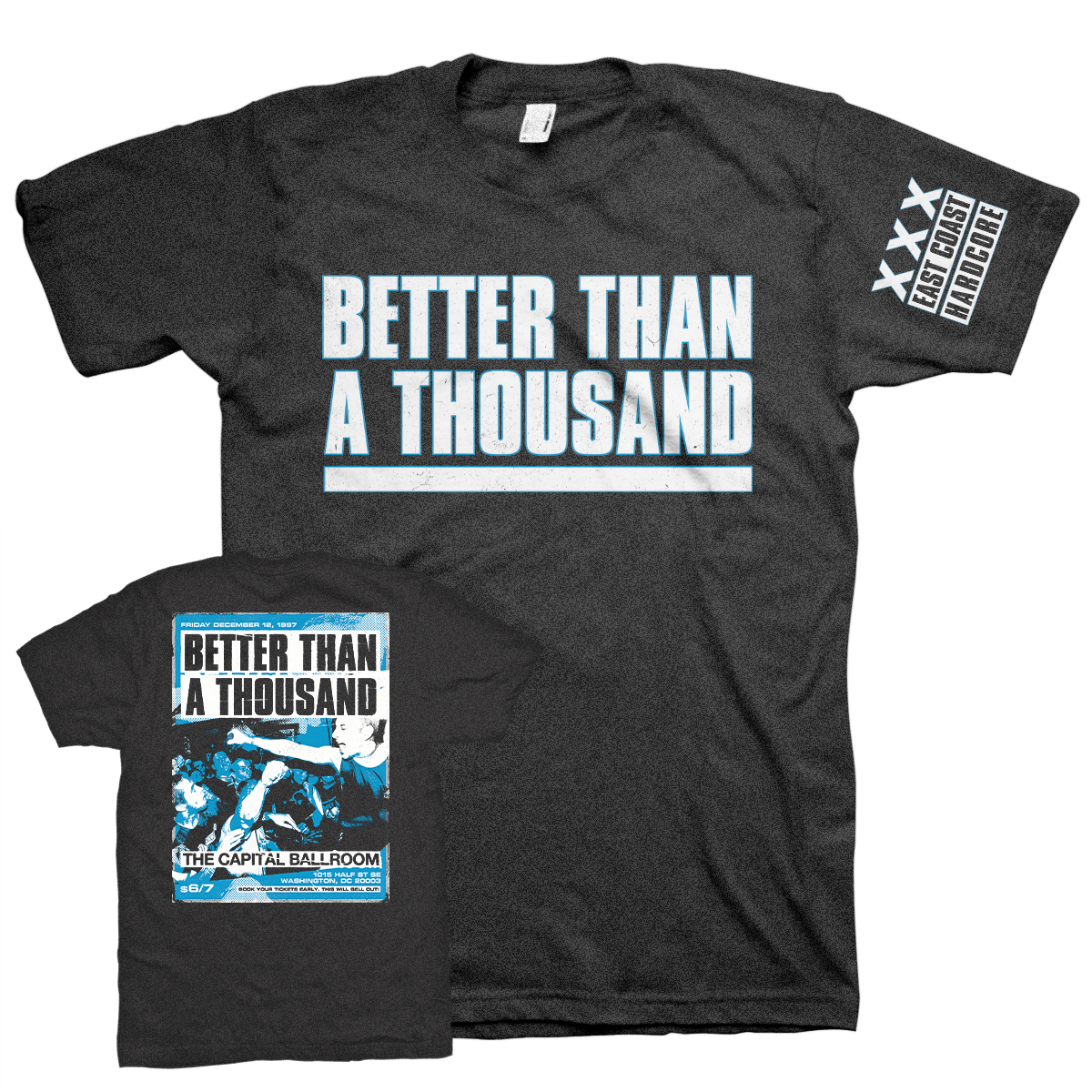 Better Than A Thousand "Flyer" Grey T-Shirt