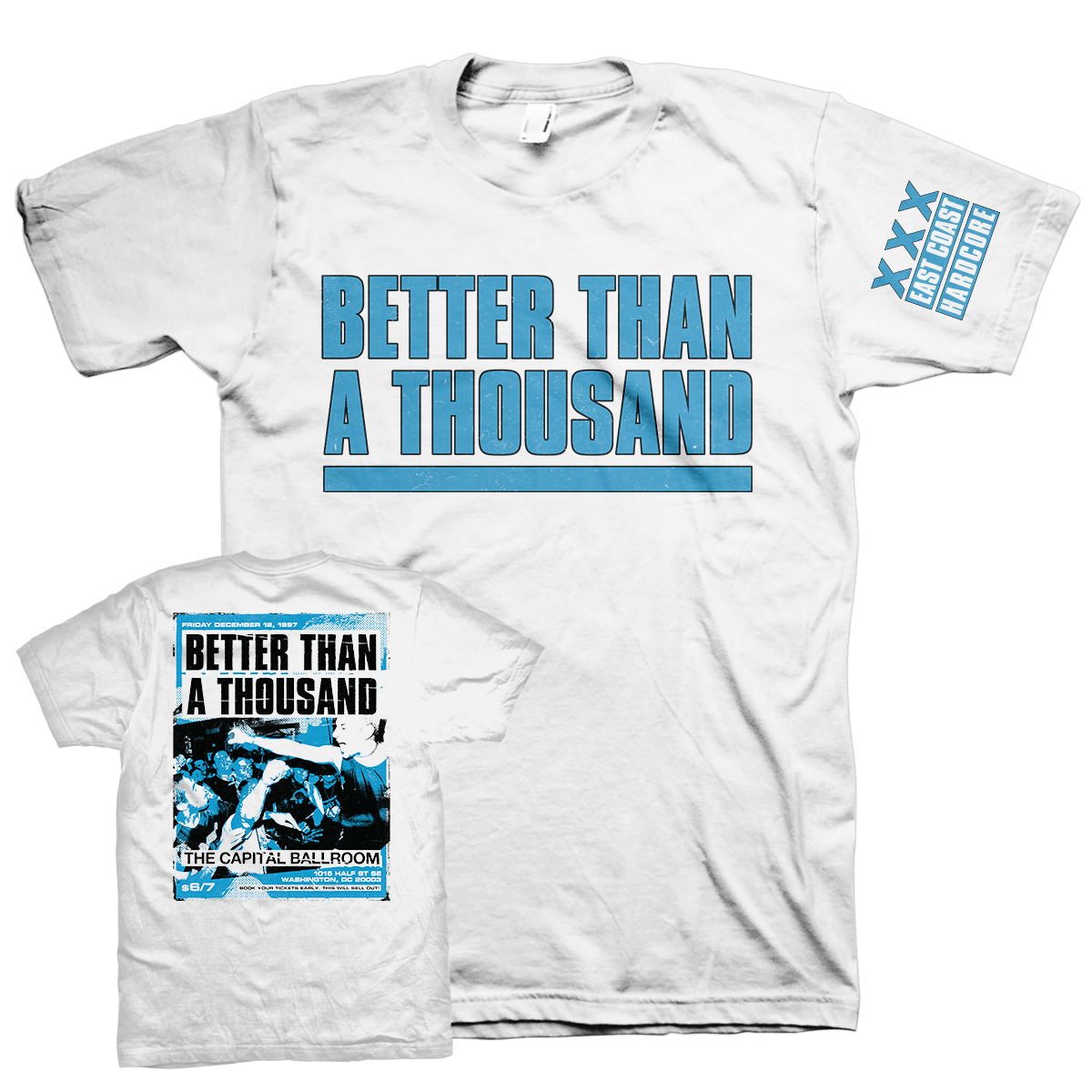 Better Than A Thousand "Flyer" White T-Shirt