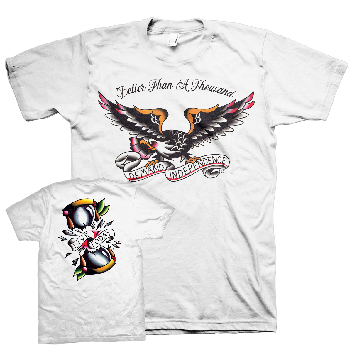Better Than A Thousand "Tattoo" White T-Shirt