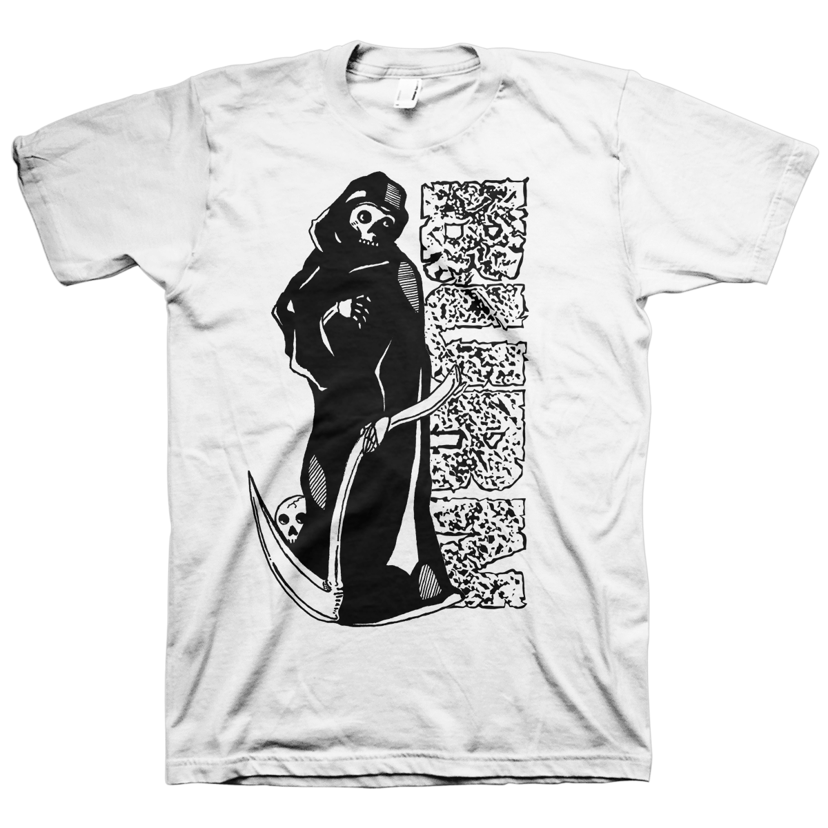 Burn "Reaper" White T-Shirt
