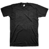 Burn "Square Logo" Black On Black T-Shirt