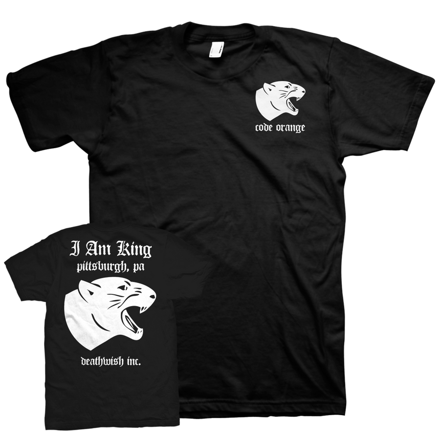 Code Orange "Panther" Black T-Shirt