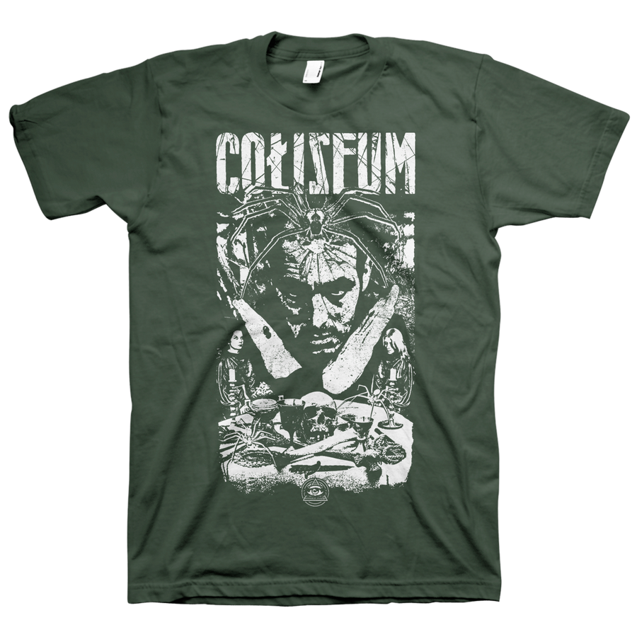Coliseum "Witch Ritual" Army Green T-Shirt