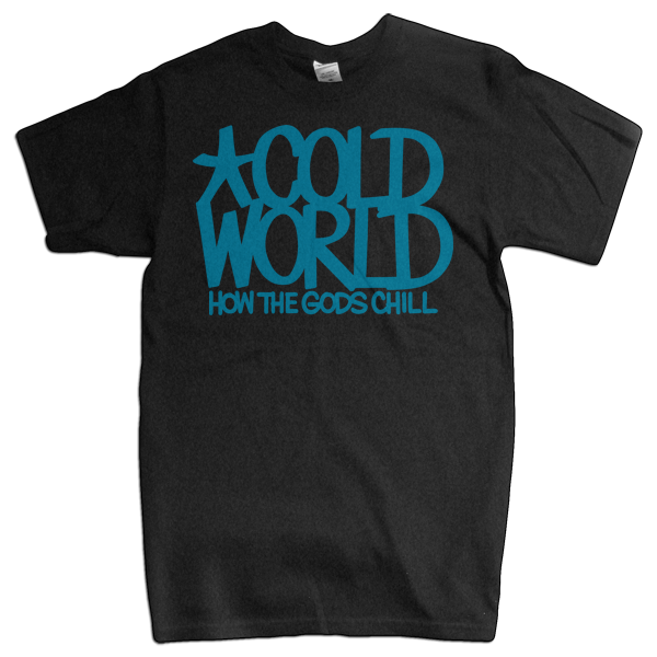 Cold World "HTGC Logo" Black T-Shirt