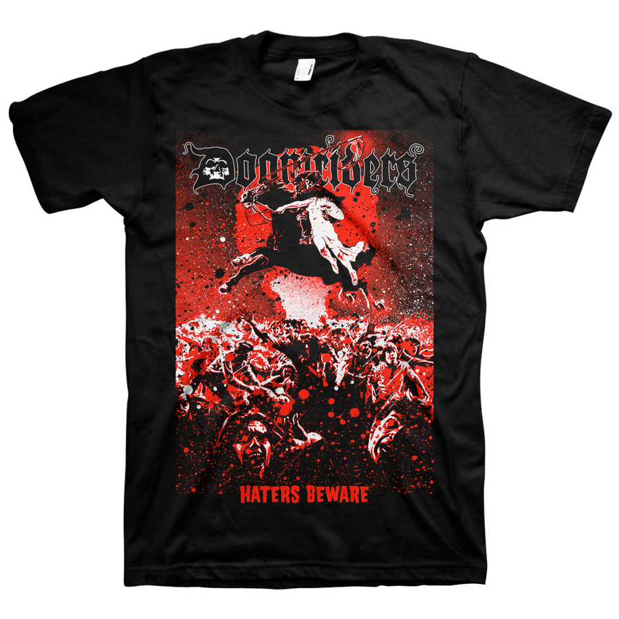 Doomriders "Haters Beware" Black T-Shirt