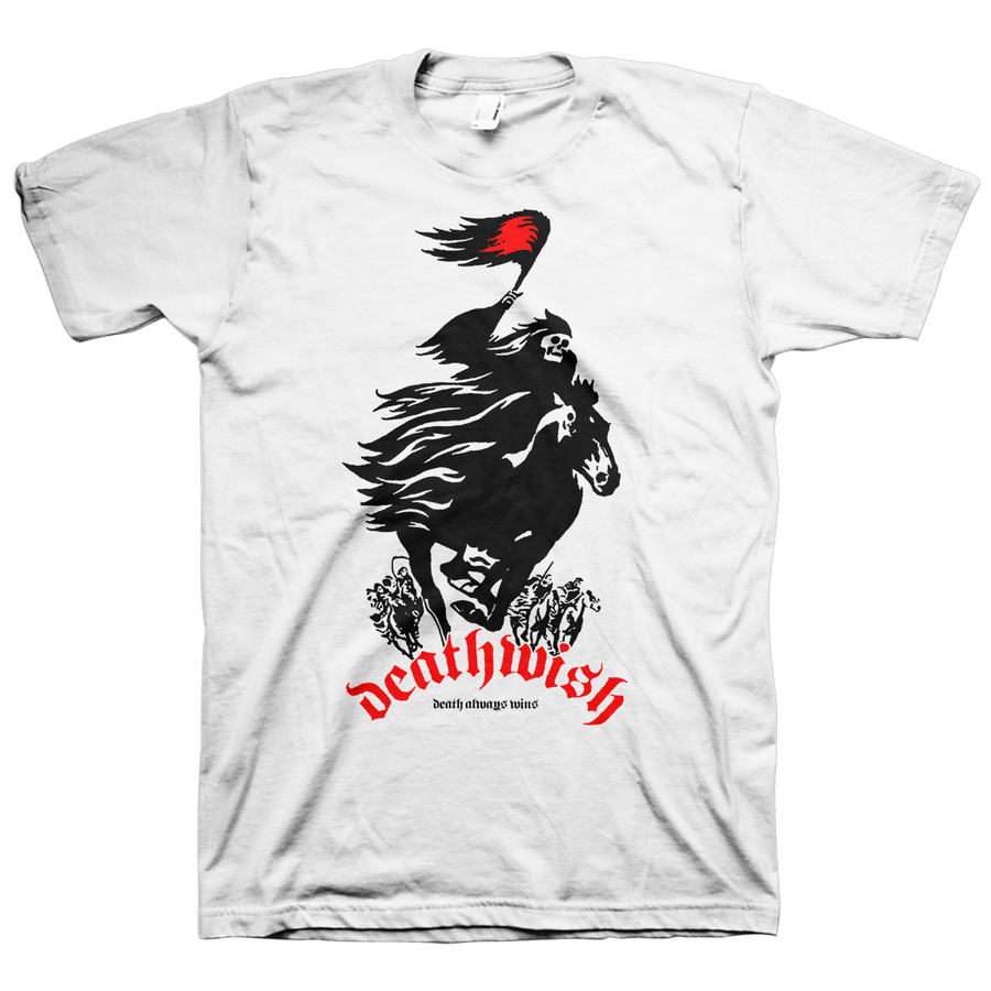 Deathwish "Death Riders" White T-Shirt