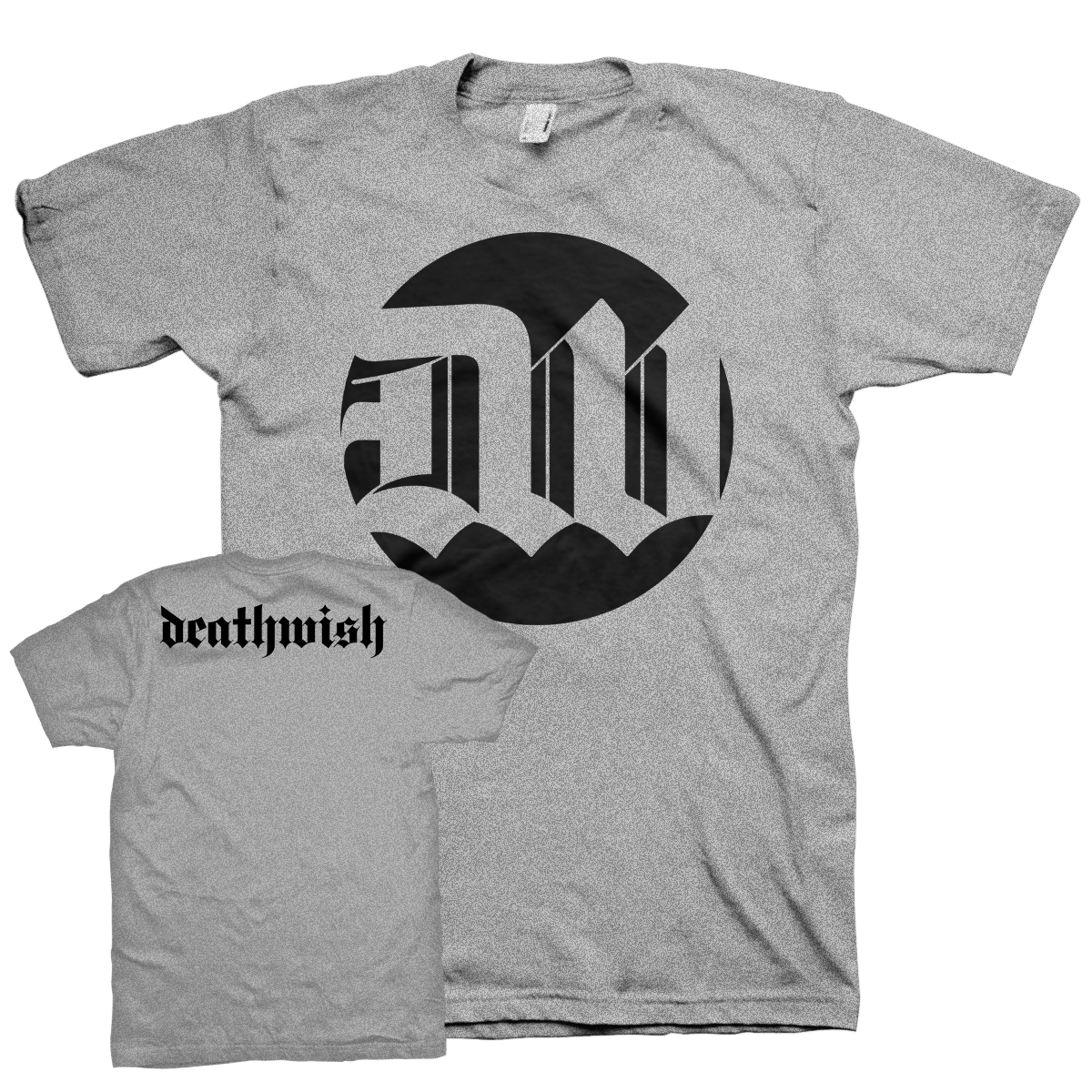 Deathwish "New Logo" Heather Grey T-Shirt