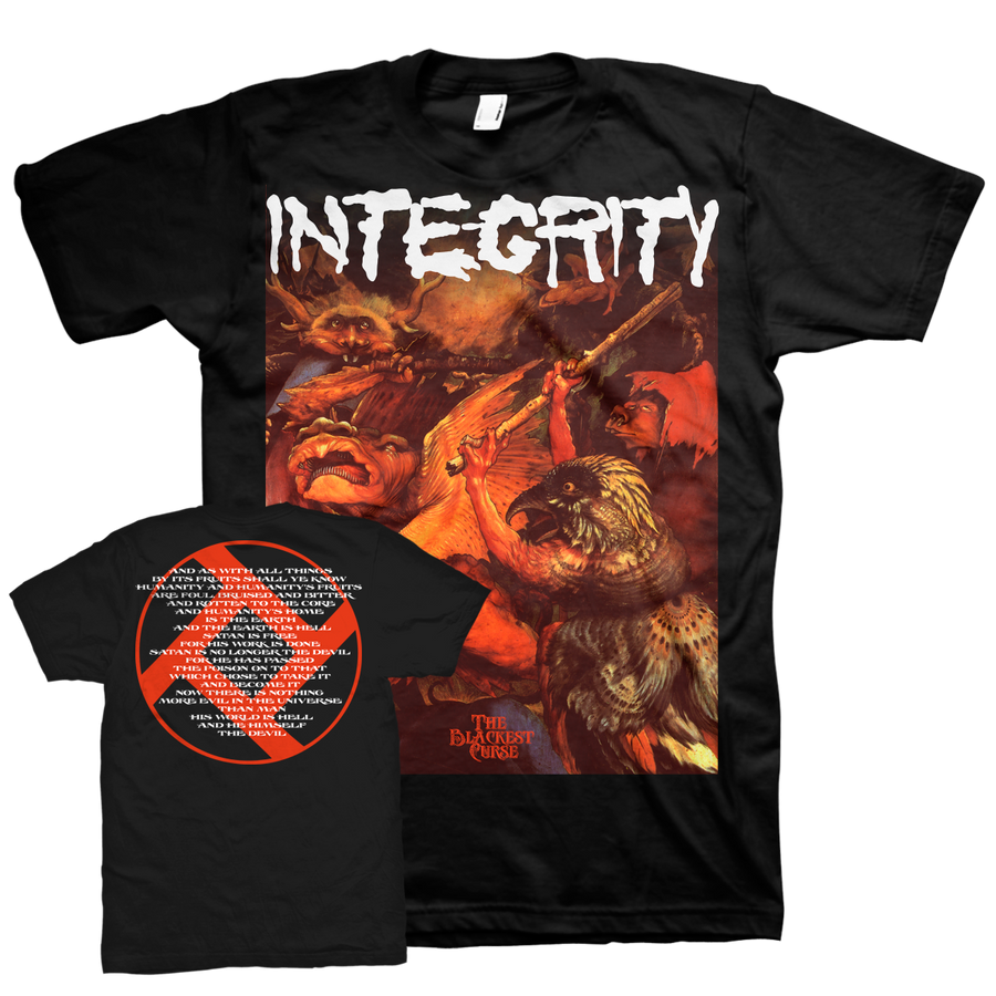 Integrity "The Blackest Curse" Black T-Shirt