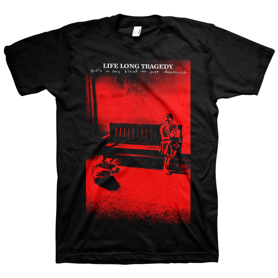 Life Long Tragedy "Destruct" Black T-Shirt