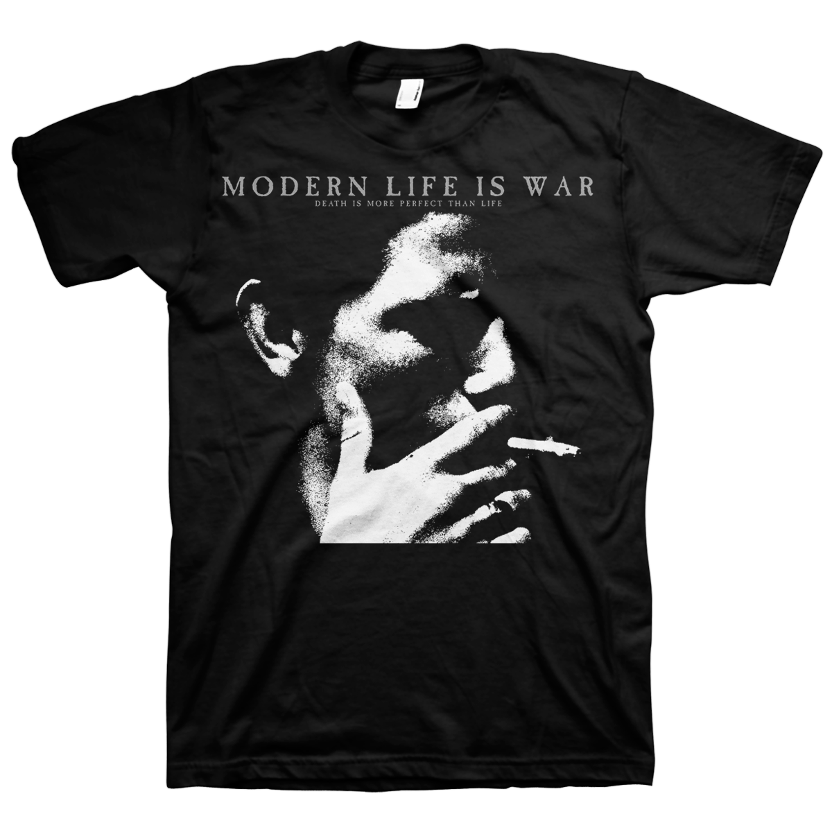 Modern Life Is War "Smoker" Black T-Shirt