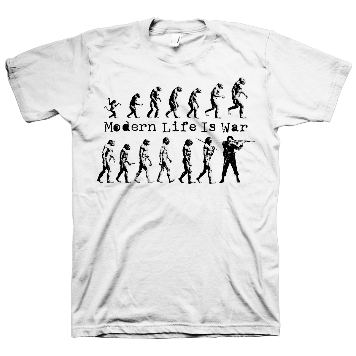 Modern Life Is War "Evolution Vol. 2" White T-Shirt