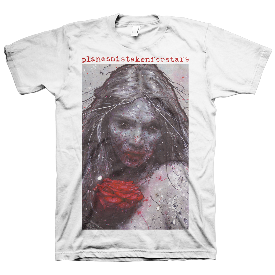 Planes Mistaken For Stars "Mercy" White T-Shirt