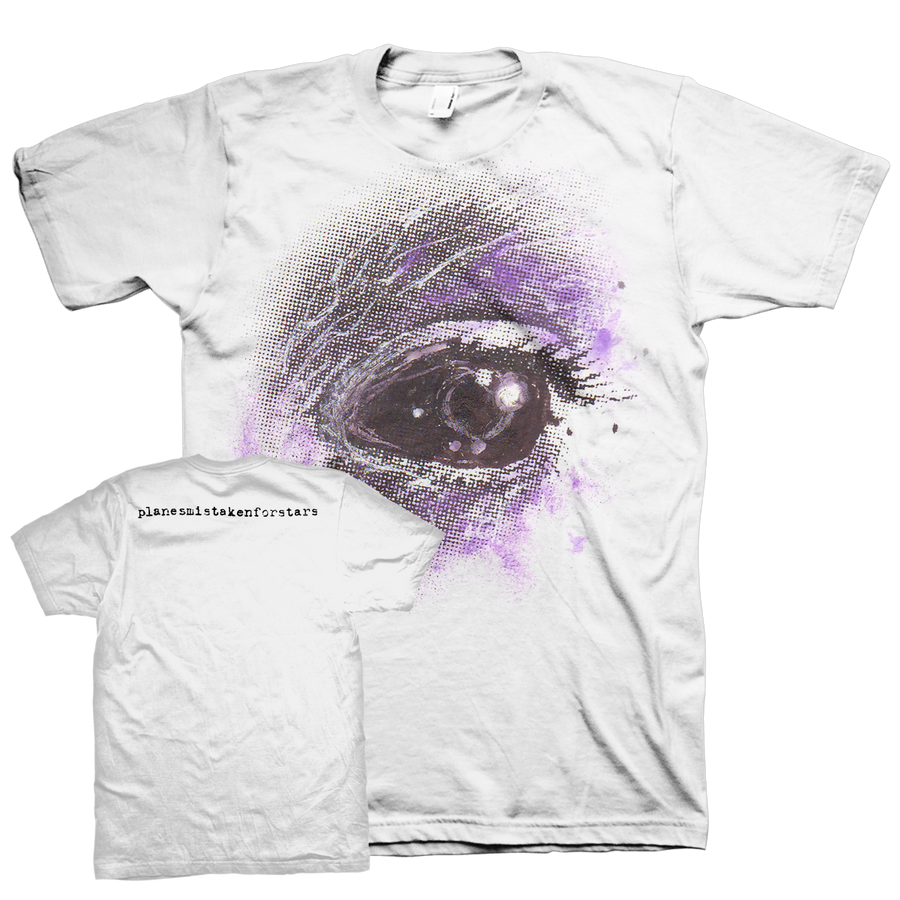Planes Mistaken For Stars "Eye" White T-Shirt