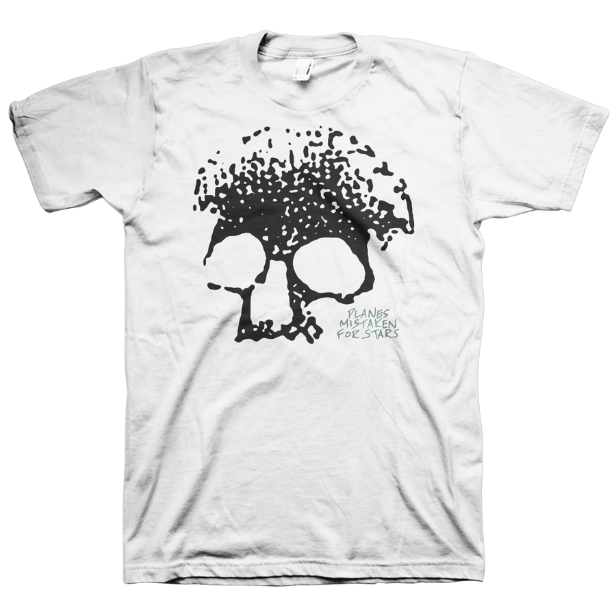 Planes Mistaken For Stars "Skull" White T-Shirt