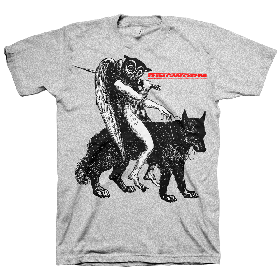 Ringworm "Owl Slayer" Grey T-Shirt
