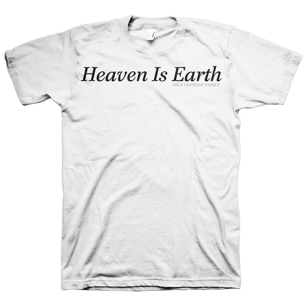 Self Defense Family "Heaven Is Earth" White T-Shirt
