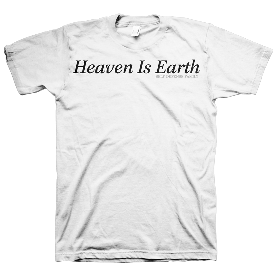 Self Defense Family "Heaven Is Earth" White T-Shirt