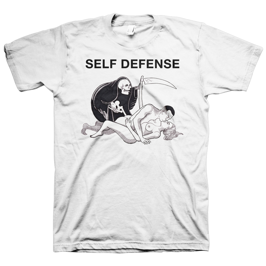 Self Defense Family "Rigormortis" White T-Shirt