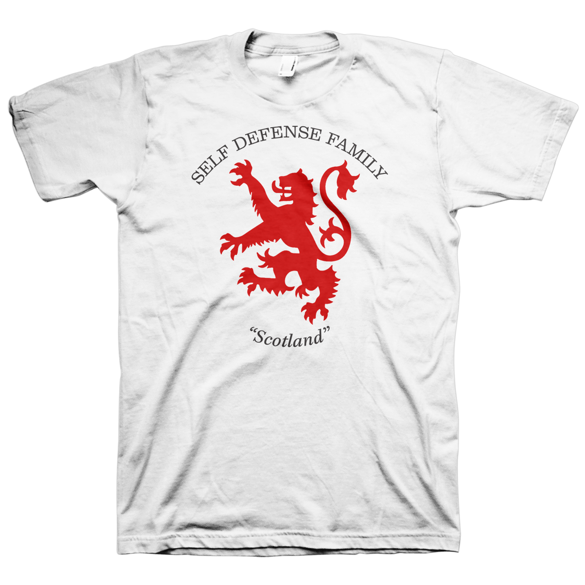Self Defense Family "Scotland" White T-Shirt