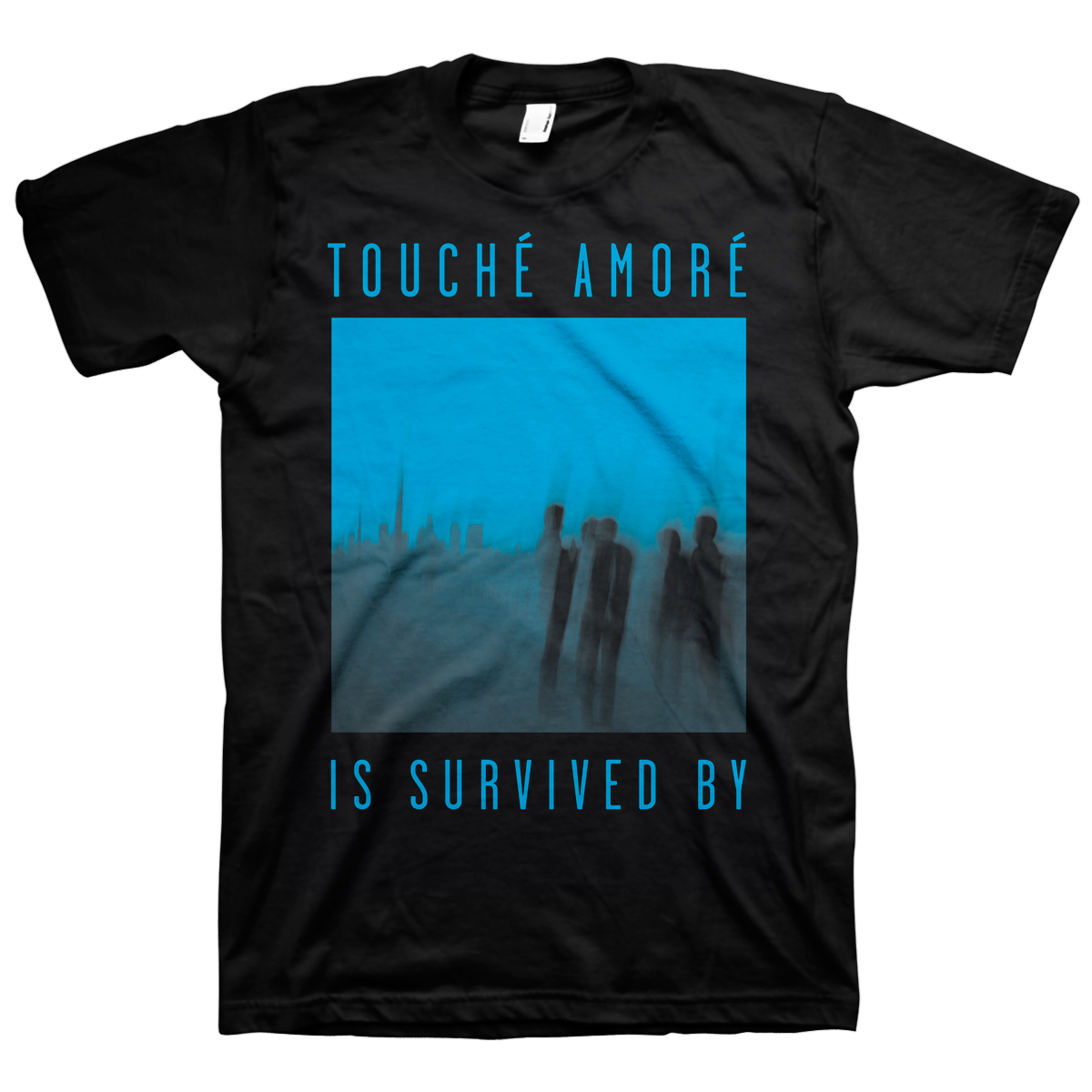 Touche Amore "Is Survived By" Black T-Shirt