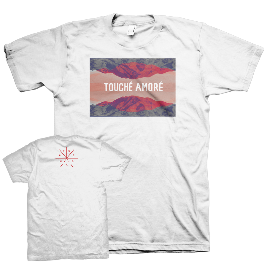 Touche Amore "Parting The Sea..." White T-Shirt
