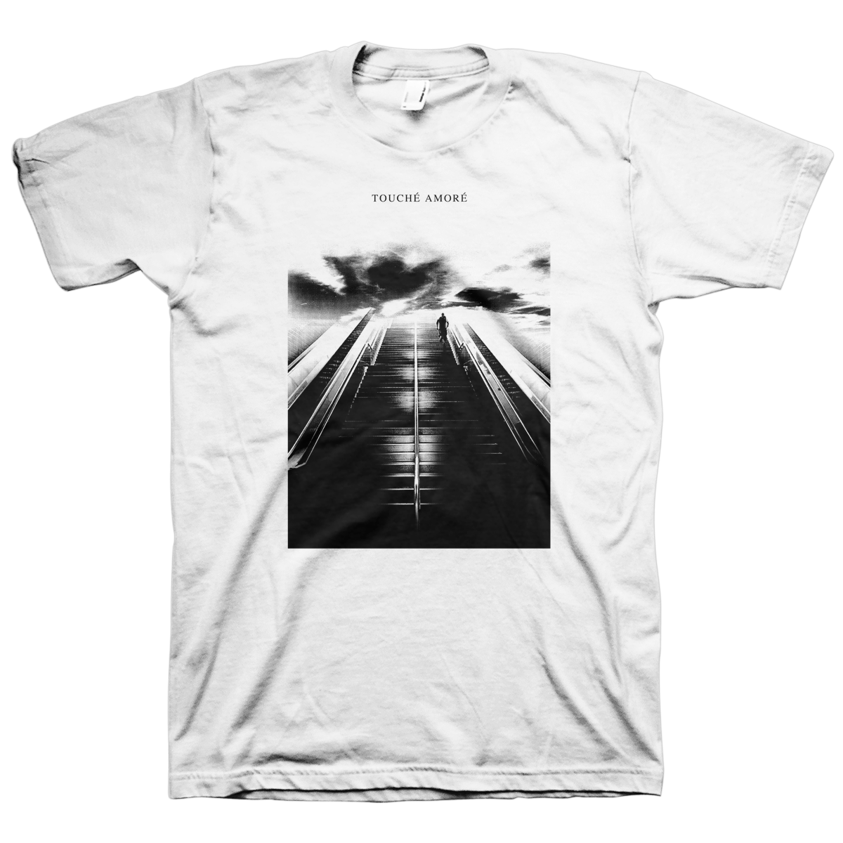 Touche Amore "Stairway" White T-Shirt