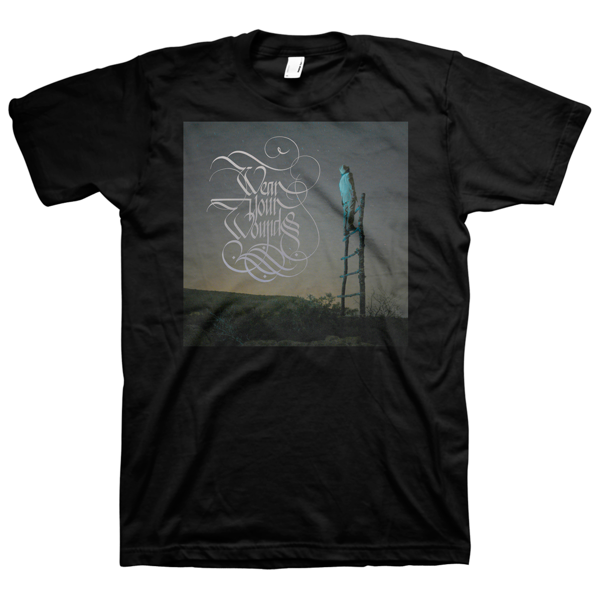 Wear Your Wounds "WYW Cover" Black T-Shirt