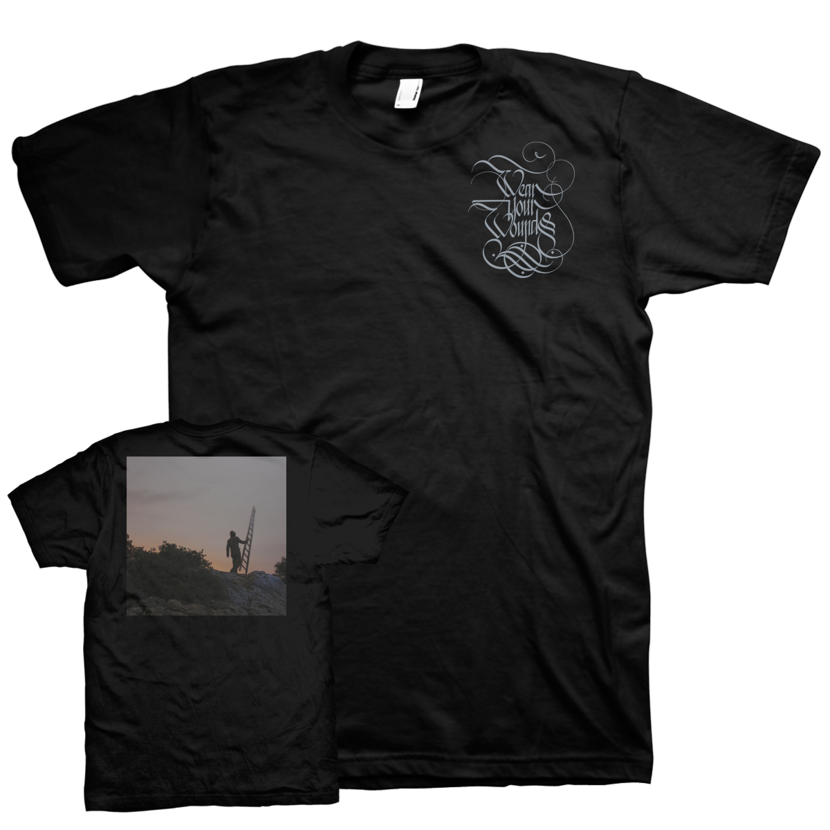 Wear Your Wounds "WYW Pocket" Black T-Shirt