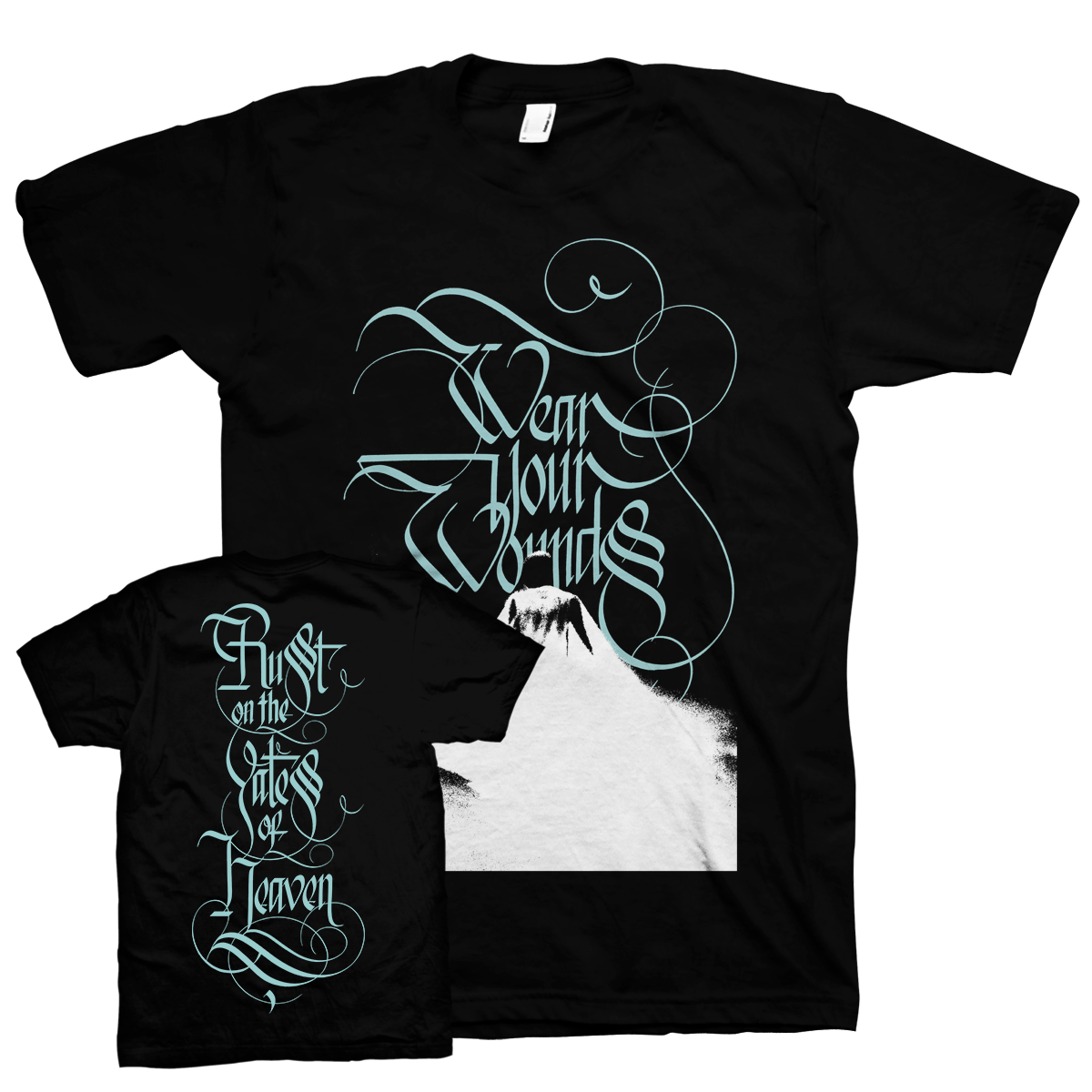 Wear Your Wounds "Rust On The Gates Of Heaven" Black T-Shirt