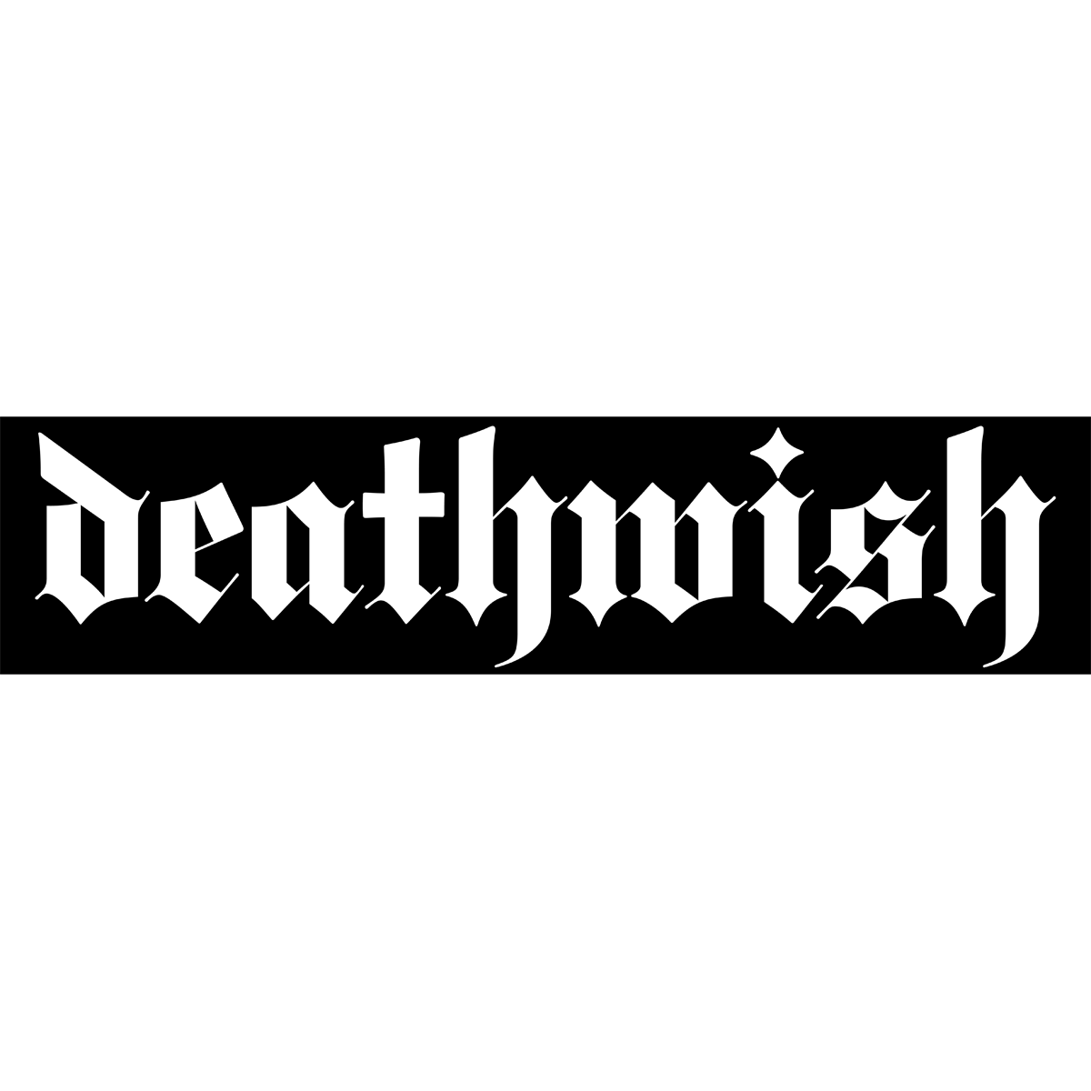 Deathwish "Giant Logo" Sticker