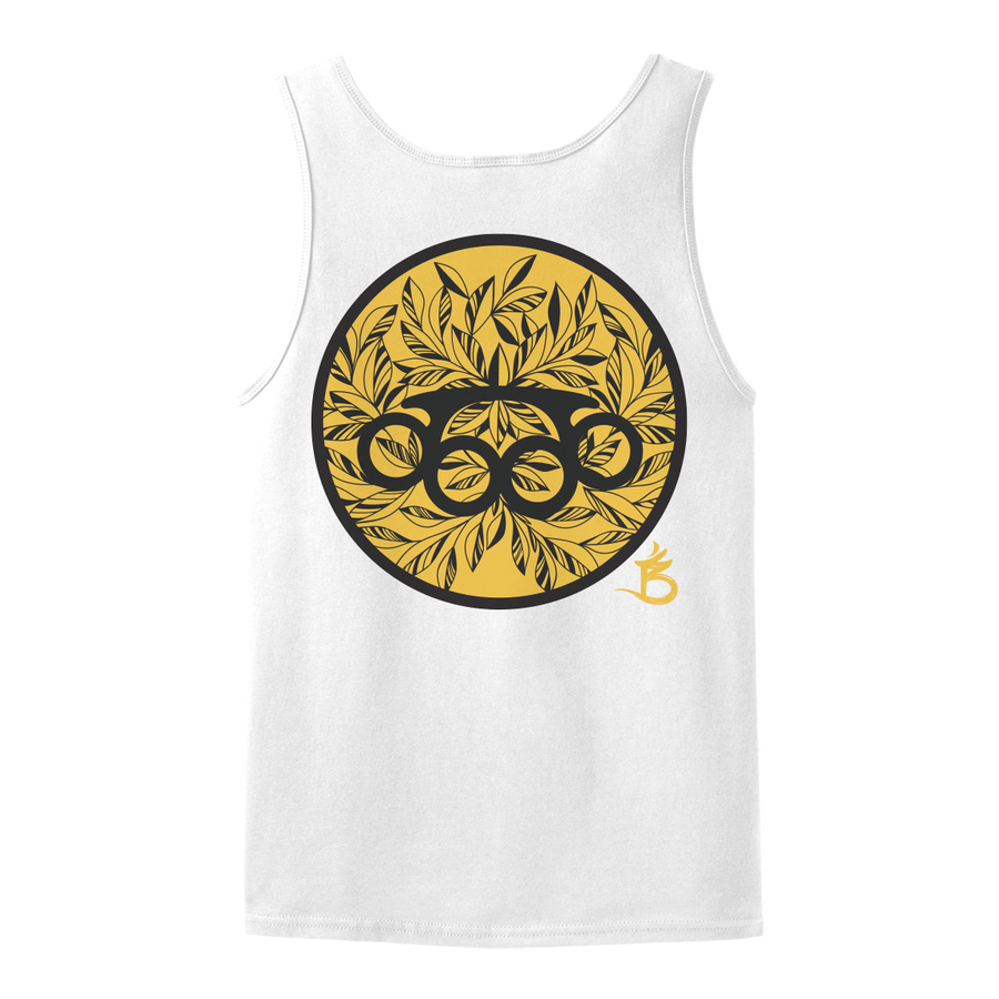 Darren Brass "Brassed Off" White Tank Top