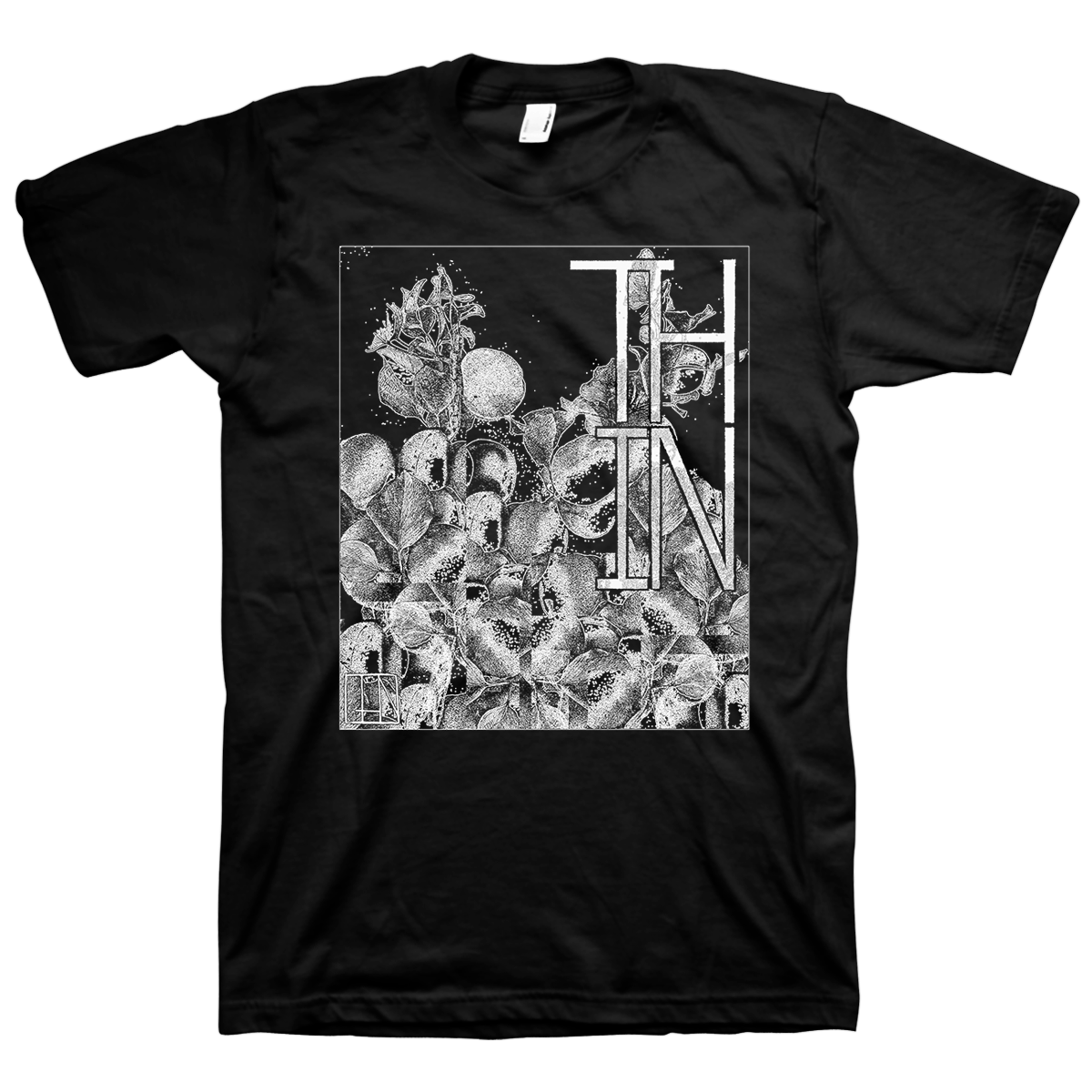 Thin "Logo" Black T-Shirt