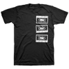 Three One G "Cassette Logo" Black T-Shirt