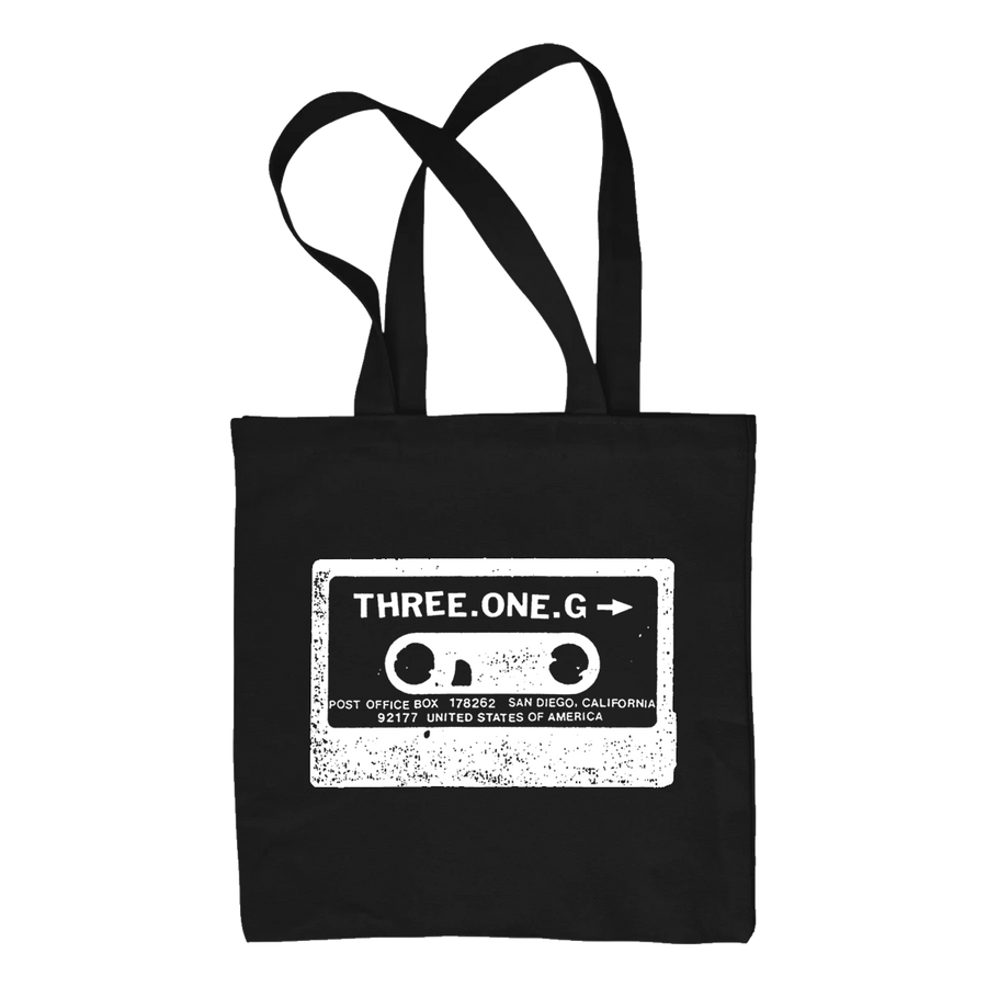 Three One G "Cassette Logo" Tote Bag