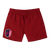 Time and Pressure "Soccer" Red Shorts