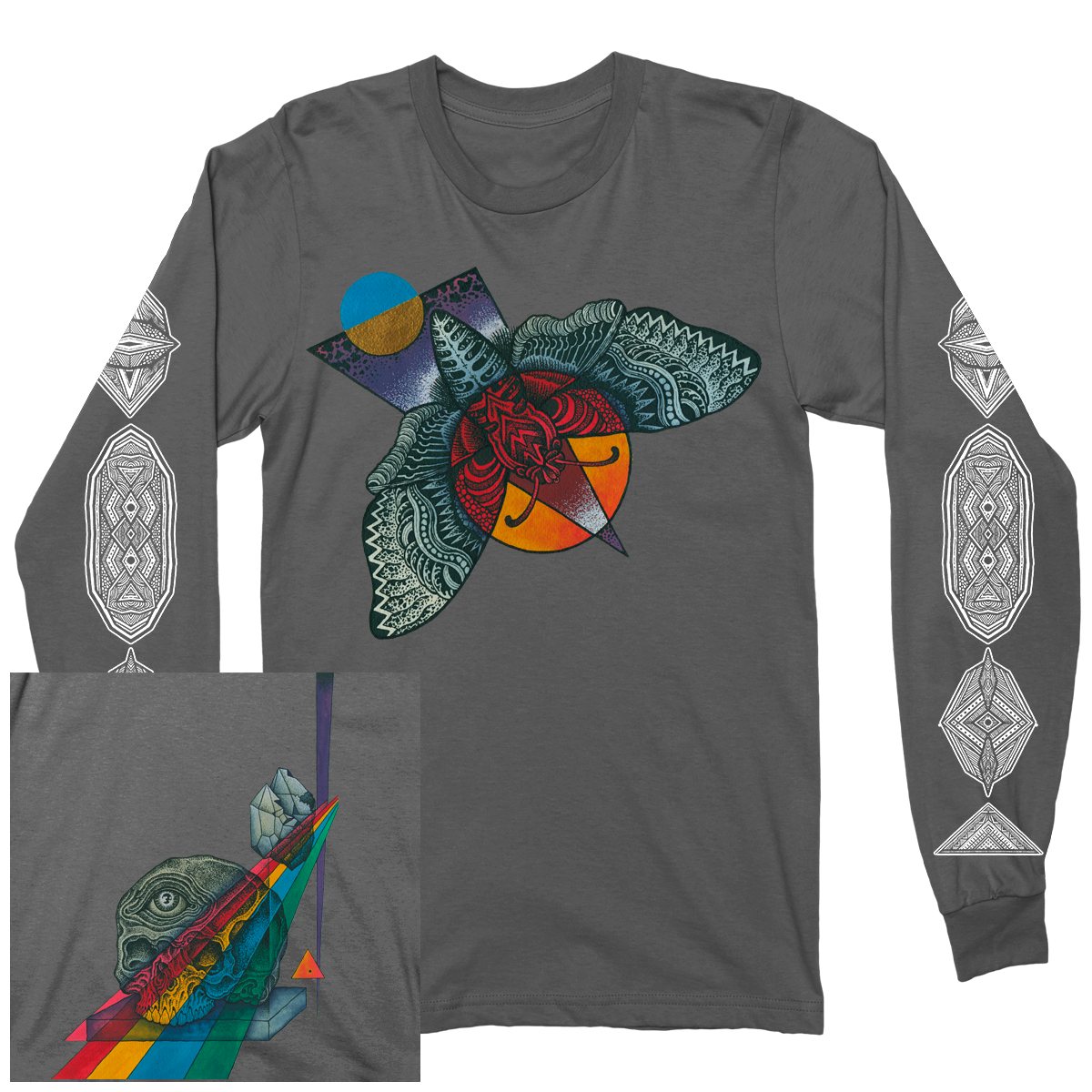 Thomas Hooper "To The Light And The Flame" Grey Longsleeve