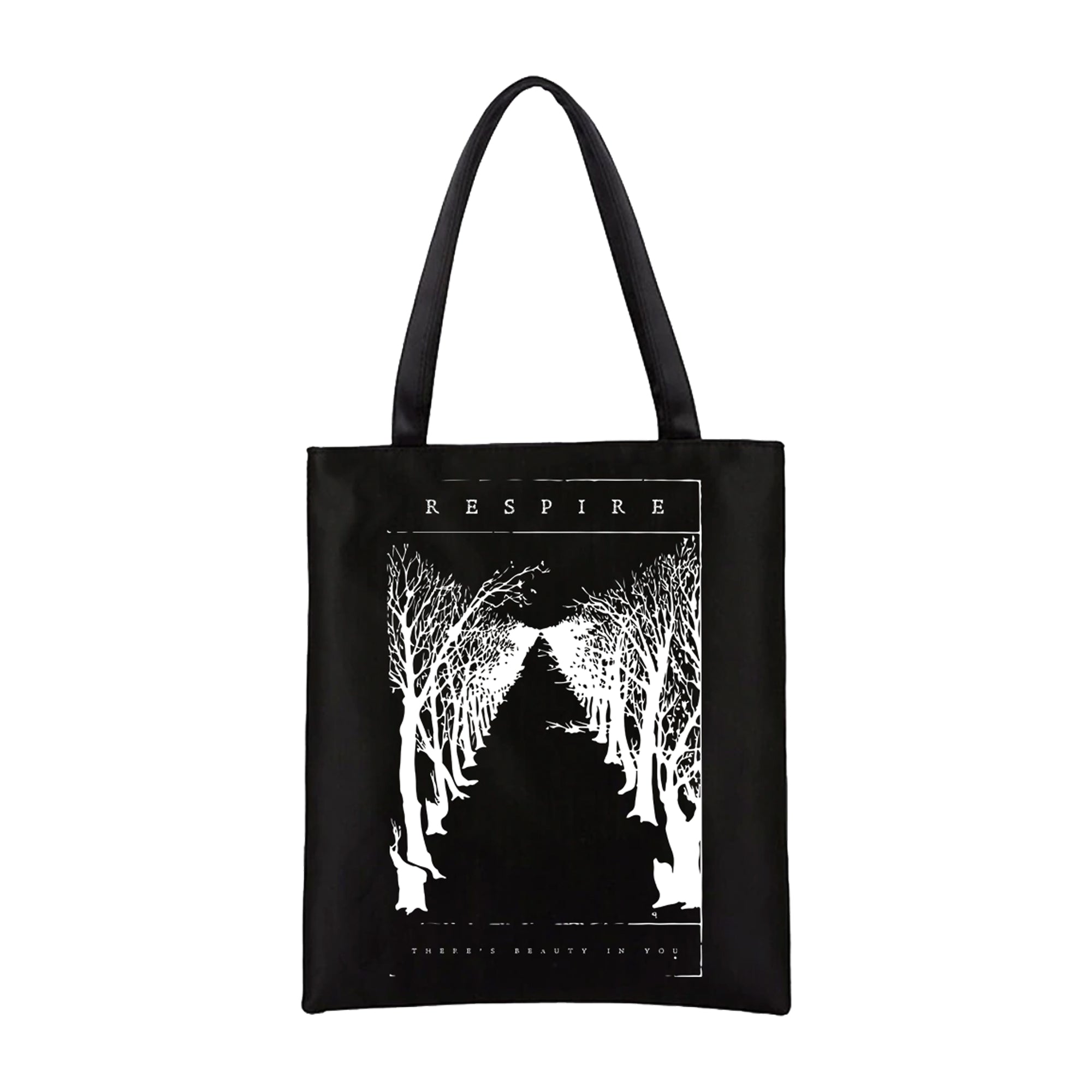 Respire "Black Line" Tote Bag