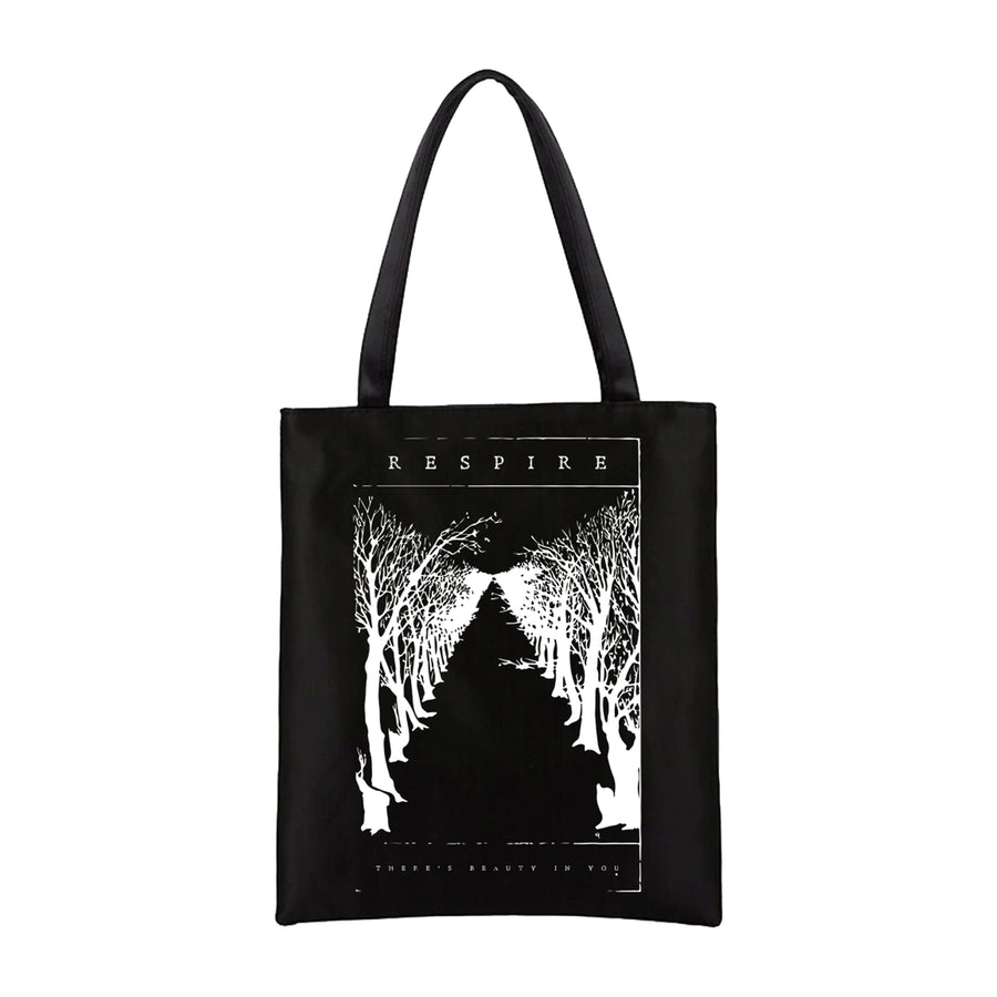 Respire "Black Line" Tote Bag