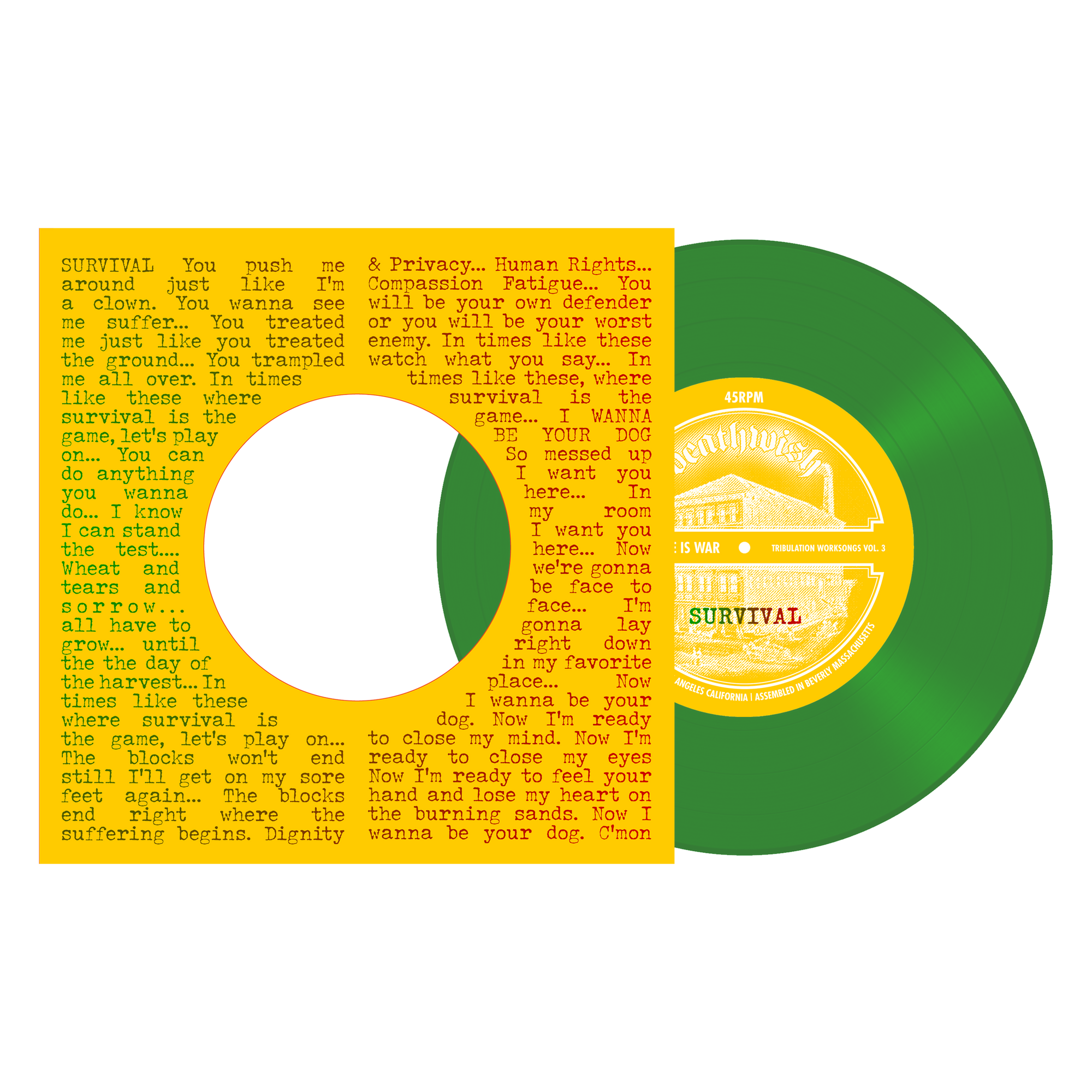 Modern Life Is War "Tribulation Worksongs Vol. 3"