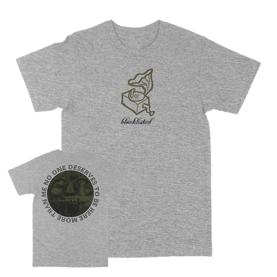 Blacklisted “No One: Phonograph” Heather Grey T-Shirt