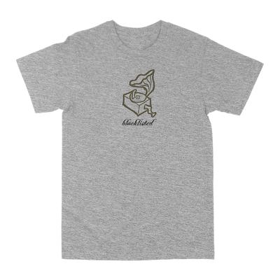 Blacklisted “No One: Phonograph” Heather Grey T-Shirt