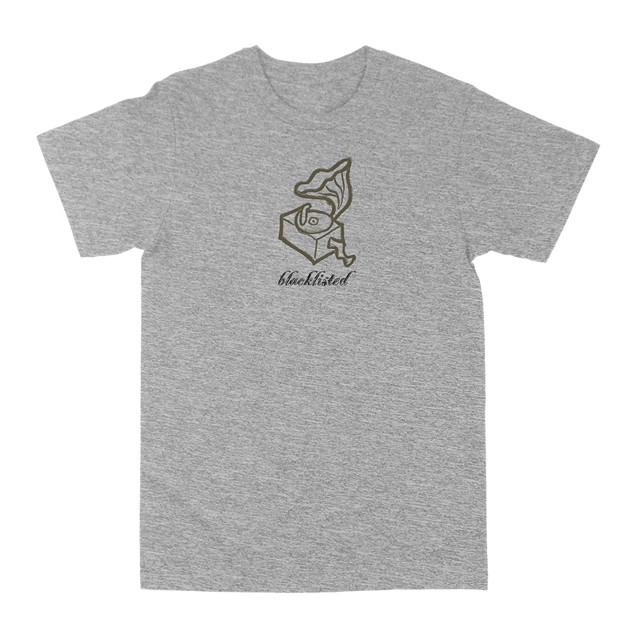 Blacklisted “No One: Phonograph” Heather Grey T-Shirt