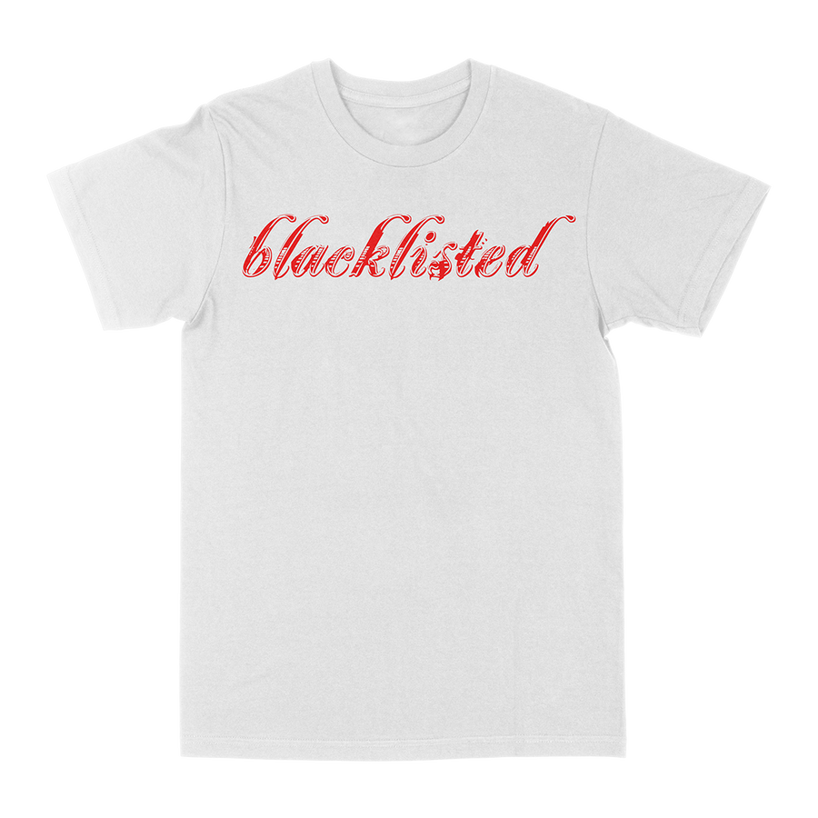 Blacklisted βNo One: Logoβ White T-Shirt