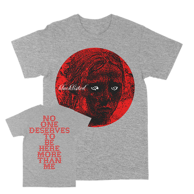 Blacklisted “No One: Girl” Heather Grey T-Shirt