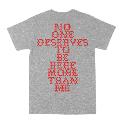 Blacklisted “No One: Girl” Heather Grey T-Shirt